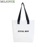 PVC Clear Double Transparent Bag Waterproof Causal Tote Shoulder Bag arge Capacity Handbag