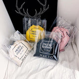 MOJOYCE Transparent PVC Bags Women Drawstring Bag