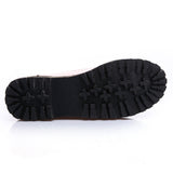 Slip On Flat Cute Bow Tie Lace Shallow Mouth Ladies Platform Shoes