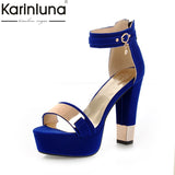 High Heels Sandals Platform Shoes Woman