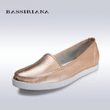 Genuine Leather Women's Loafers Casual Women Shoes