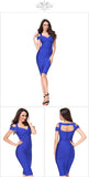 Elegant Off The Shoulder Bodycon Dress