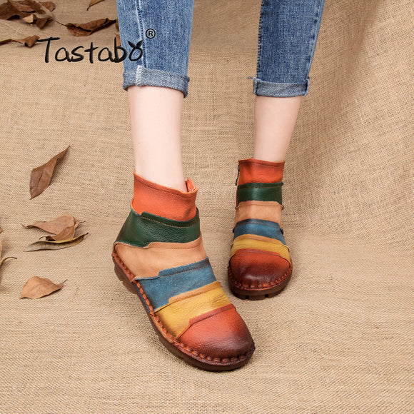 Retro Handmade Women Boots