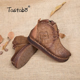 Retro Handmade Ankle Boots