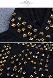 Turtleneck Beading Long Sleeve Mesh Chic Bandage Dress