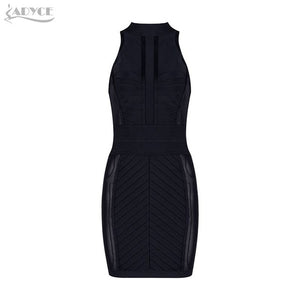 Mesh Sleeveless Mini Dress Women Dress