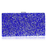 SEKUSA Women Diamond Rhinestone Clutch Crystal Chain Shoulder Small Purse Wedding Purse Party Evening Bags