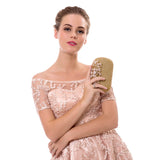 SEKUSA Flower Crystal Evening Bag