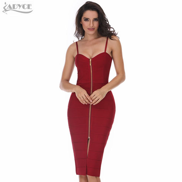Apricot Spaghetti Strap V-Neck Dress