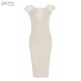 O Neck Short Sleeve Mesh Hot Dress