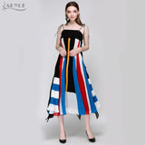 Sexy Candy Color Casual Chiffon Midi Dress