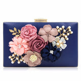 Royal Blue Day Clutches Purses Female Wedding Bag