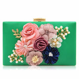 Royal Blue Day Clutches Purses Female Wedding Bag