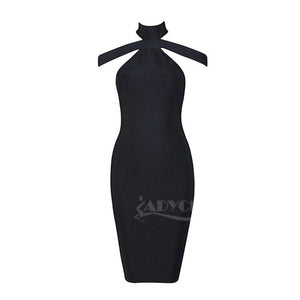 Sexy Off The Shoulder Halter Women Dress