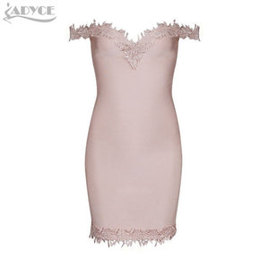 Off Shoulder Lace Dress