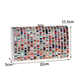 SEKUSA Acrylic Candy Color  Lady Party Wedding Evening Bag
