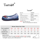 Tastabo Genuine Leather Flat Shoes Real Leather Handmade Shoes