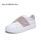 Genuine Leather Casual Flat Shoes Women