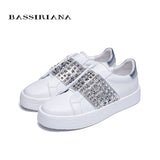 Genuine Leather Casual Flat Shoes Women