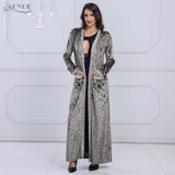 Long Style Coat Women Long Duster Coat Jacket