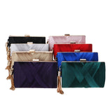 SEKUSA Tassel Fashion Ladies Day Clutch Bag Small Shoulder Handbags