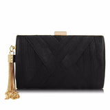 Suede Purses Tassels Evening Female Wedding Bag