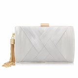 Suede Purses Tassels Evening Female Wedding Bag