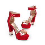 High Heels Sandals Platform Shoes Woman