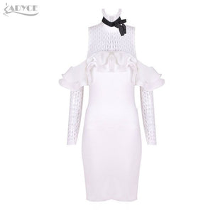Sexy Off The Shoulder Hollow  Party Dress