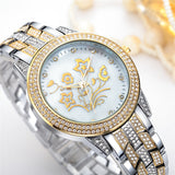 BELBI Top Luxury Elegant Diamond Women Wrist Watches Waterproof Quartz