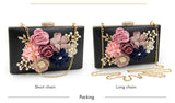 Royal Blue Day Clutches Purses Female Wedding Bag