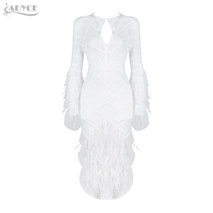 O Neck Hollow Out White Dress