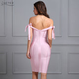 Gray Strapless Casual Vestidos Off Shoulder Knee-Length Dress