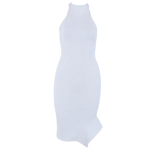 Vestidos Sexy Halter Sleeveless Dress