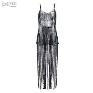 Sleeveless Tassels Fringe Dress