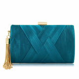 Suede Purses Tassels Evening Female Wedding Bag