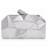 NATASSIE Women Clutch Evening Clutch Metallic Wedding Party Clutch Purses