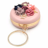 Flower Clutch Purses Party Wedding Bag