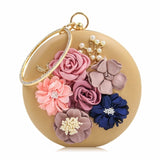 Flower Clutch Purses Party Wedding Bag