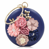 Flower Clutch Purses Party Wedding Bag