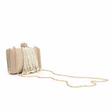 NATASSIE Pearl Tassel Women Clutch Bag