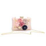 Natassie Women Clutches Beauty Flower Evening Diamond Clutch Lady Wedding Bag
