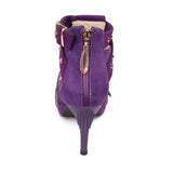 Sexy Women's Shoes Tassel High Heels Rivets