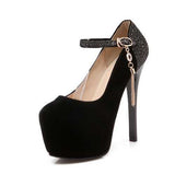 Pumps Platform Super High Heeled Bride Party Wedding Footwear Shoes